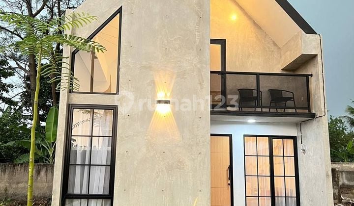 Rumah 1,5 Lantai Modern Di Pasir Putih Dekat Stasiun Kereta Api