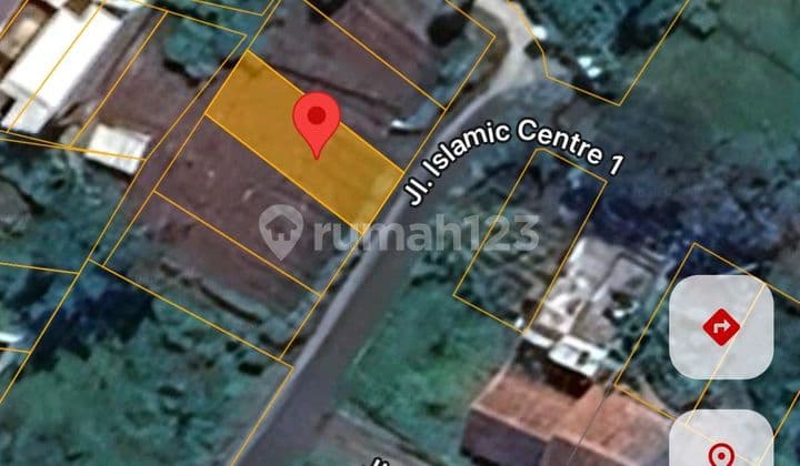 Tanah Kavling Shm 110m² Di Islamic Center Cikadut Bandung
