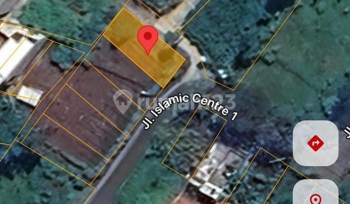 Kavling Tanah 126 M² Shm Persegi Siap Bangun Di Islamic Center Jatihandap Bandung