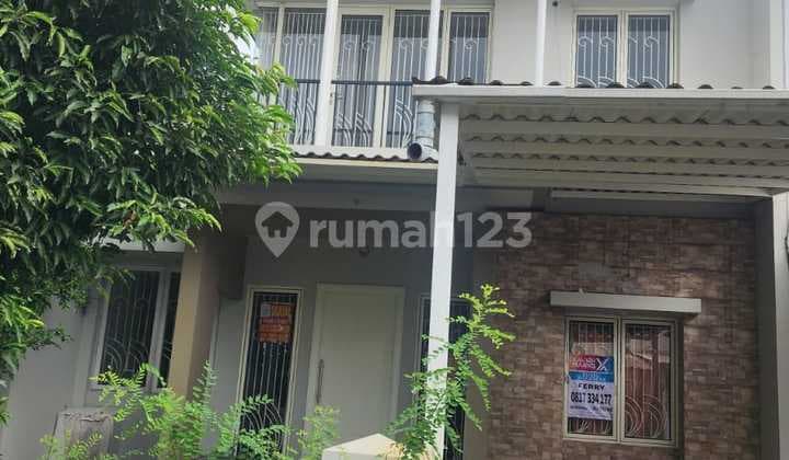 Bebas Banjir, Rumah, 2 Lantai, di Suvarna Mahoni Sewa 35Jt