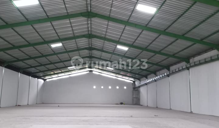 Gudang Bagus Di Cikupa Dalam Kawasan Dengan Security 24 Jam