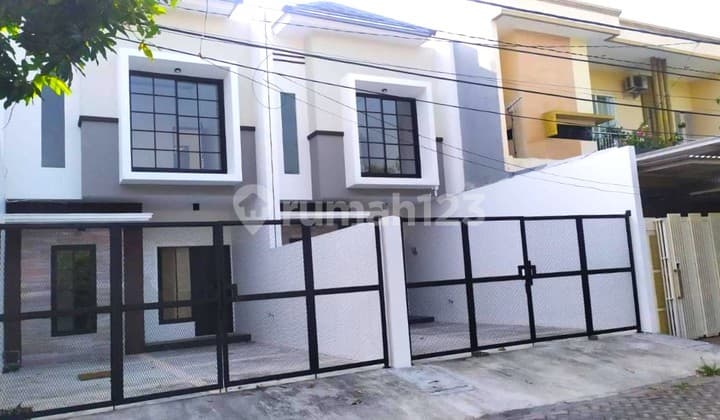 Rumah Baru 2Lantai Minimalis Modern Murah di Rungkut Asri