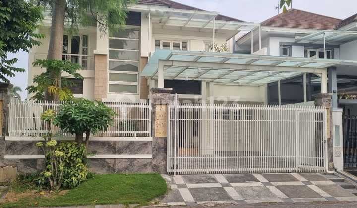 Rumah Mewah Siap Huni Puri Galaxy Cluster Depan, Dekat Merr Araya