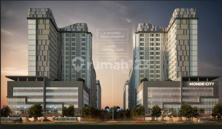 Dijual Take Over Apartemen Monde City Pasir Putih Batam Center