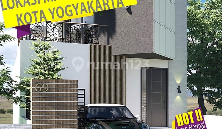 RUMAH 2 LANTAI DENGAN PRIVATE POOL DI KOTA YOGYAKARTA