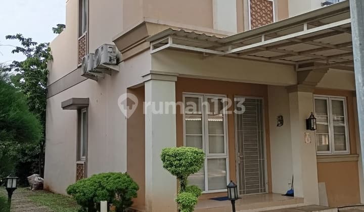 Rumah 2 Lantai Cluster Alegria Park Bsd City LT 84 M² LB 100 M² Listrik 2200 Watt Kamar Tidur 3 Kamar Mandi 2 Ac 4 Unit Furnished Surat SHM Harga 2,1M Nego