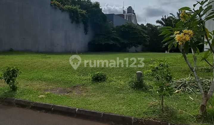 Kavling Siap Bangun Terrace Golf Luas Tanah 619 Lebar 20 Hadap Tenggara BSD City Harga 15jt per meter