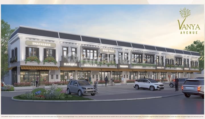 For Sale: Vanya Avenue Shophouse in Danau Vanya Park Area, Promo Discount 11.5%, Price Only Around 2.5M