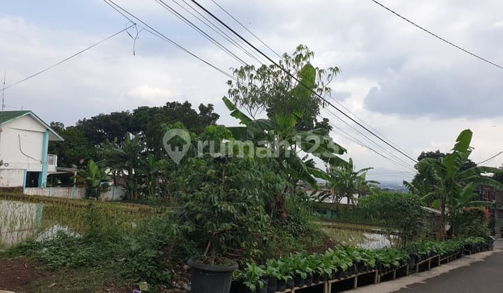 Kavling cocok untuk villa dgn view kota Bandung di Jl. Pesanggrahan Tanah SHM