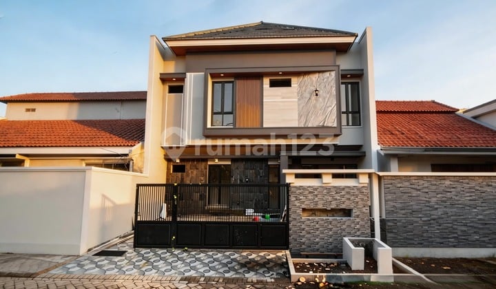 Ldp 0097 Dijual Rumah Baru Siap Huni Lebar 10 Area Manyar Surabaya