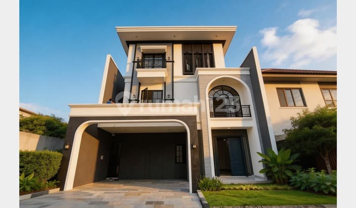 Ldp 0094 Dijual Rumah Baru Modern Area Citraland Surabaya Dilengkapi Smarthome System