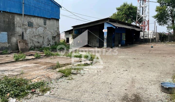 Land and Warehouse Lease Strategic Location in Antapani