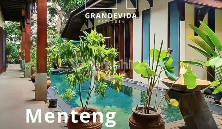 Menteng Rumah Besar Hook Asri, Strategis, Ring 1, Akses Jalan Lebar