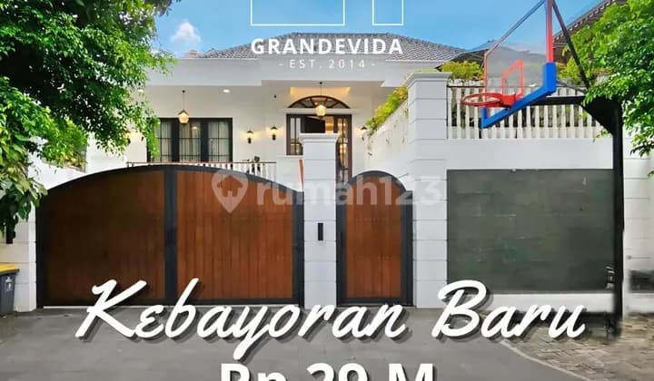 Kebayoran Baru Rumah Cantik Terawat Dan Siap Huni, Dekat Senopati Area