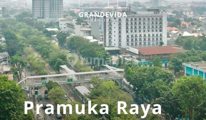 Jakarta Central Scout Commercial Land and Building, Main Roadside, Office, Trade, and Service Zone, Purple Zoning K2