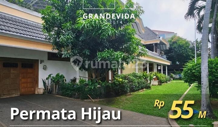 Permata Hijau Lokasi Premium Dan Strategis, Tanah Luas Dan Bangunan Besar