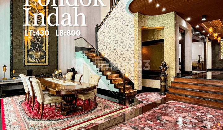 House For Sale Pondok Indah Zen Tropical House, Lokasi Elite, Area Pondok Indah