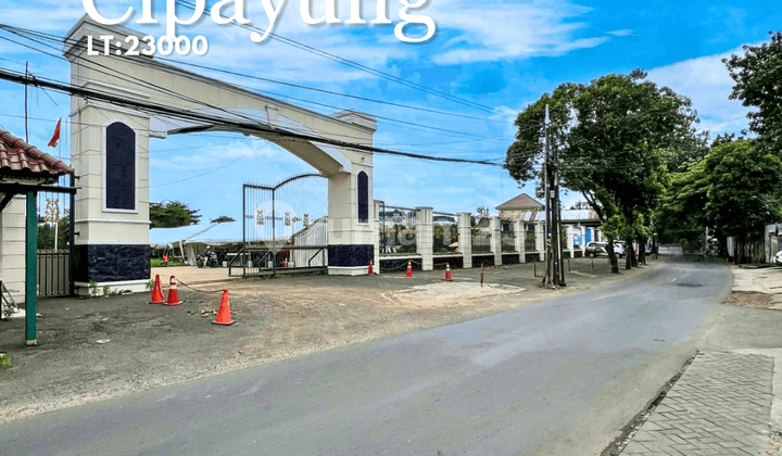 Price Drop!!! Cipayung For Sale Tanah / Lahan Produktif dan Potensial, Posisi Staretgis Jalan Raya Setu.