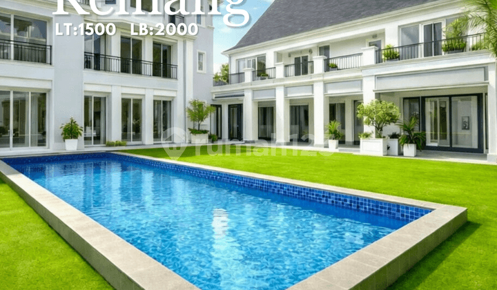House For Sale Brand New Kemang Luxury House, Design American Classic, Fully Furnished.