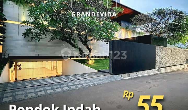 Pondok Indah Rumah Mewah, High Spec, Designed By Andra Matin
