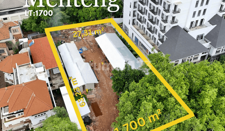 Land For Sale Menteng Kavling Siap Bangun, Lokasi Strategis, Area Komersil.