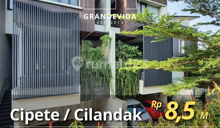 Cipete Cilandak Dalam Townhouse, Design Tropical Modern, Belakang Mall Citos