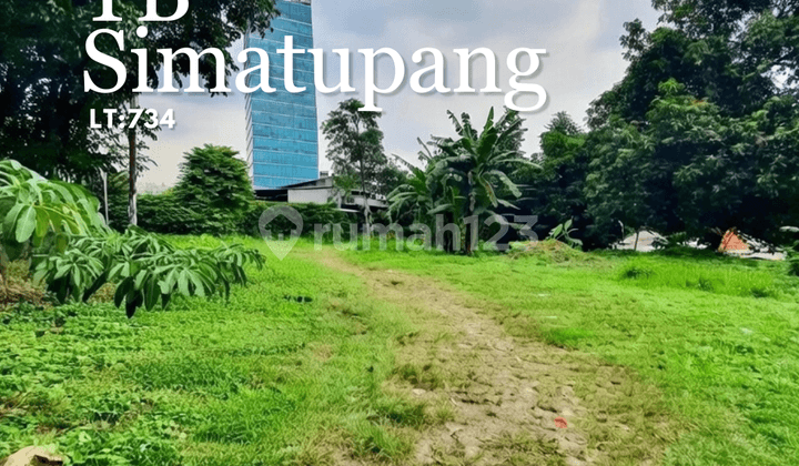 Tb Simatupang For Sale Tanah Lokasi Sangat Strategis Samping Tol, Zona K1 Komersil, Ijin Bangun 16 Lantai