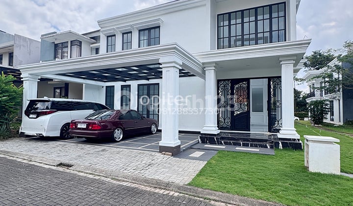 Rumah 2 Lantai Modern Classic Cluster Allevare - Foresta, BSD City. Siap Huni.