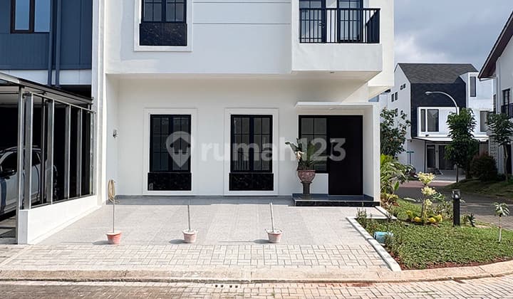 Brand New! Rumah 3 Lantai, Clstr Kireina - Nusaloka di BSD City. Siap Huni.