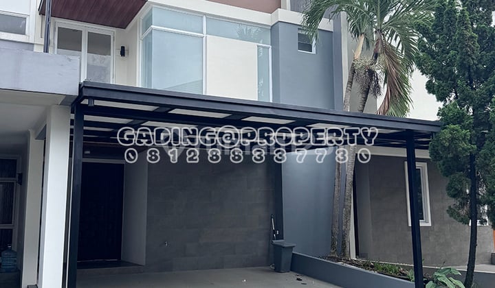 Sudah Renovasi! 2 Lantai Bebas Banjir. The Icon Cosmo di Bsd City.