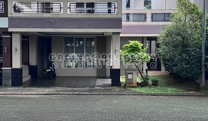Rumah 2 Lantai Clstr Cajuputi De Park di BSD City. Nego Sampai Deal