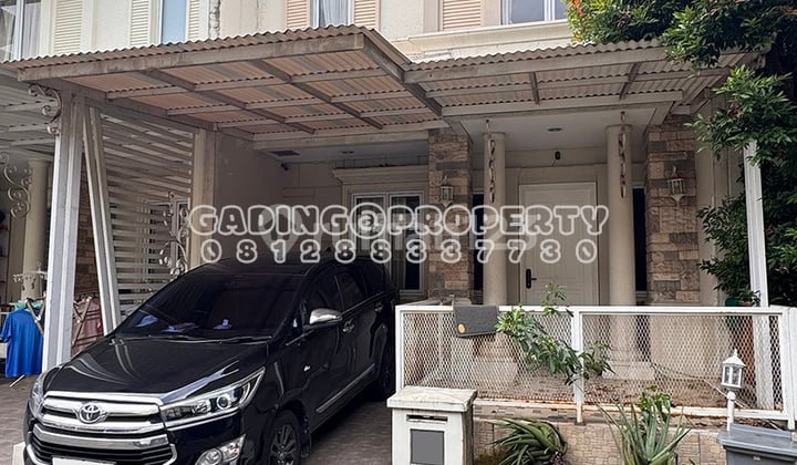 kawasan elite view danau, clstr assana house - vanya park di bsd. harga nego!