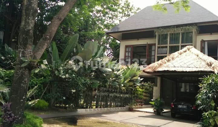 Luxury House with Balinese Villa Concept at The Castilla BSD City