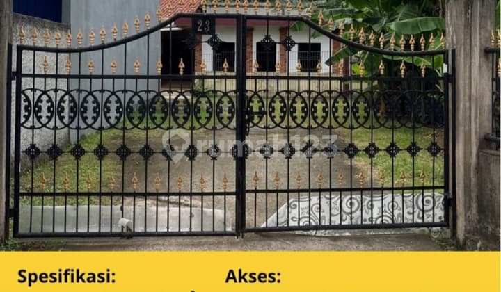 Dijual Rumah Siap Huni Modern Dipinggir Jalan Raya Lurah Namat, Lokasi Sangat Strategis, Bebas Banjir, Cocok untuk Usaha Kuliner, Usaha Kost-Kostan