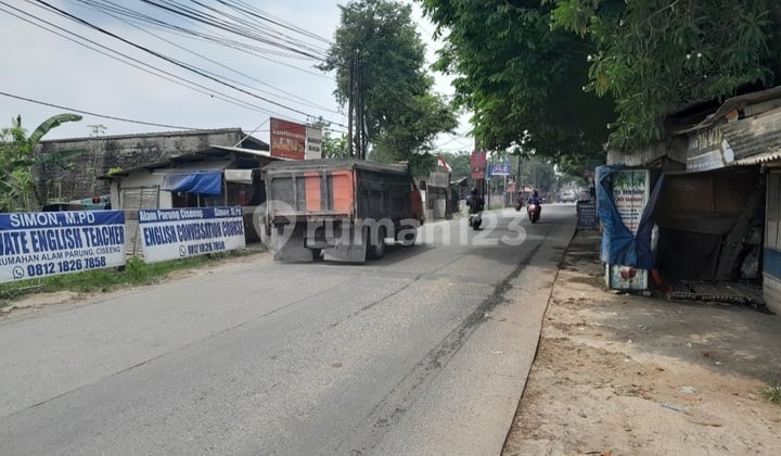 Dijual Tanah Dijalan Raya H. Usa Ciseeng, Tanah Termura di Jalan Raya Ciseeng, Akses Container 40Feeth