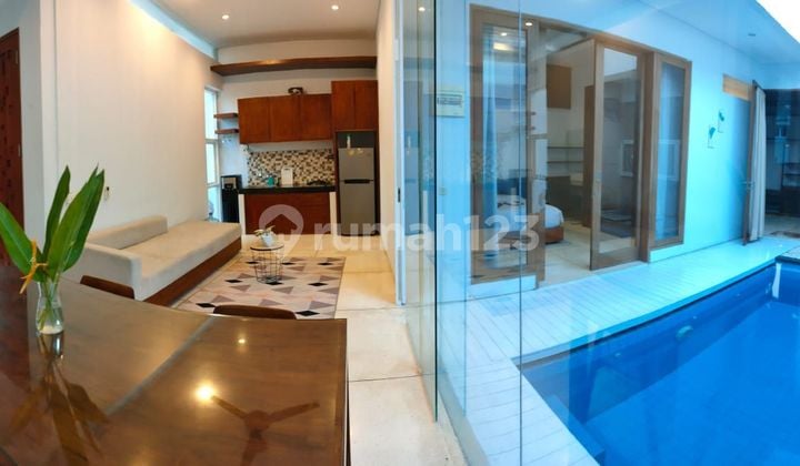 For Rent Modern Villa 2BR Yearly Near To Berawa Beach Canggu Bali