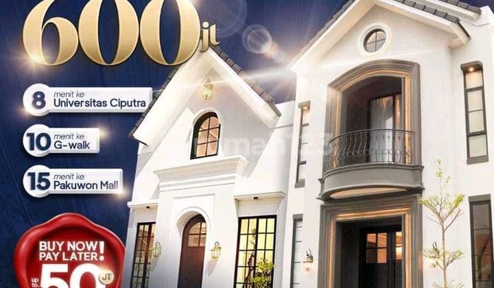 Hanya 600 Jutaan Termurah Dekat G-Walk Citraland Pakuwon Mall