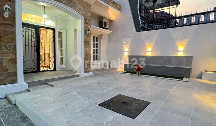 Beautiful furnished house in Harapan Indah Regency, Bekasi.