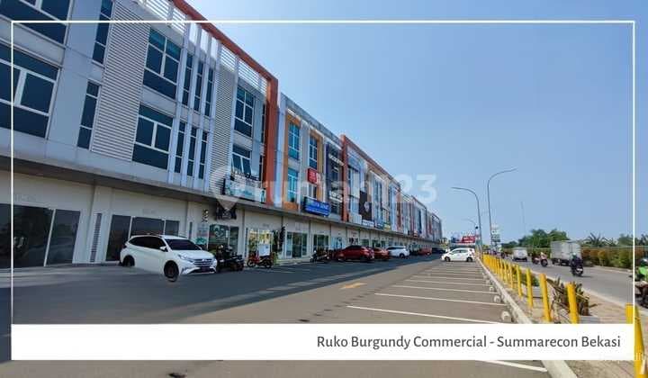 Ruko Lebar 5 Di Burgundy Summarecon Bekasi