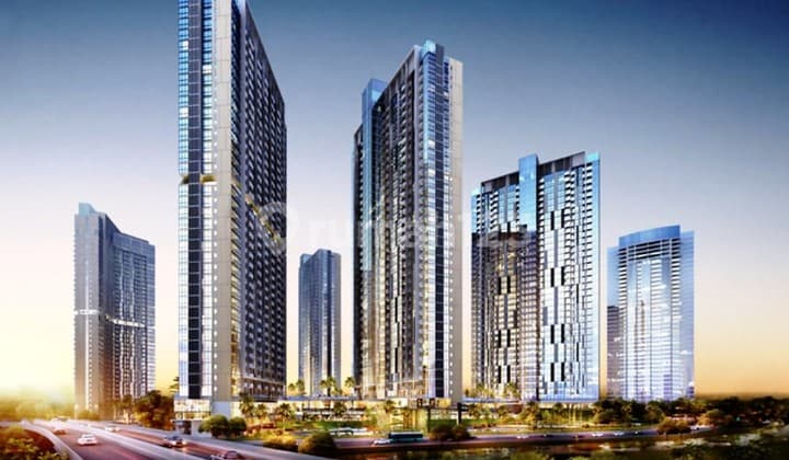 Apartemen 2 BR Semi Furnished Di Sedayu City Suites Kelapa Gading