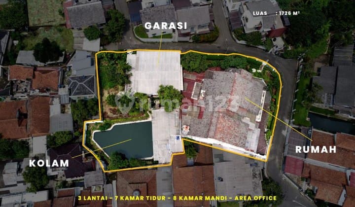 Dijual Cepat Rumah Luass Siap Huni Lokasi Strategis di Sarijadi