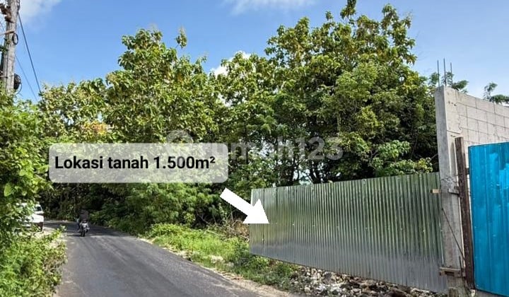 For Sale: Tourism Zone Land in Taman Paradise, Ungasan, Bali