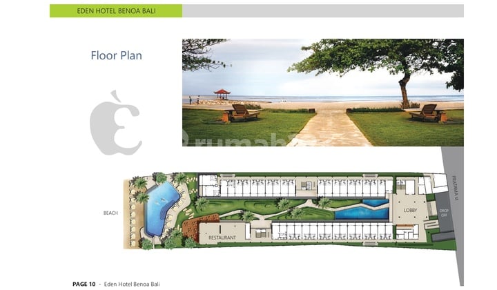 HOTEL DI PINGGIR PANTAI BENOA NUSA DUA, BADUNG, BALI