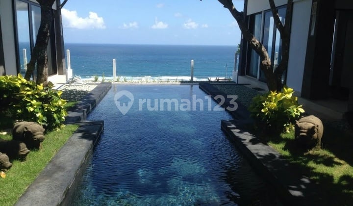 for sale Villa Luxury unblock view, Cliff dan private beach Nusa Dua