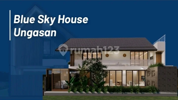 For Sale New "Blue Sky House" Tropical Villa-Style Private Home In Ungasan, Nusa Dua, Bali