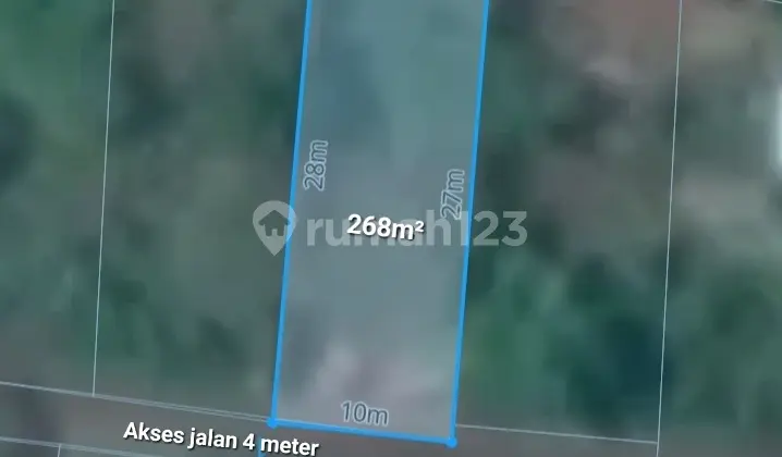 For Sale: Vacant Land with Bonus of 2-Story Foundation Ready to Build in Gedong Sari, Mumbul, Nusa Dua, Bali