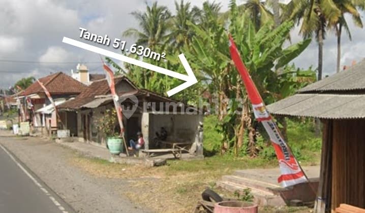 Dijual Tanah Pinggir Jalan Nasional Dekat Rogojampi, Banyuwangi, Jawa Timur