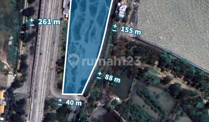 Disewakan Tanah Di Jalan Raya Kedung Cowek Surabaya Timur