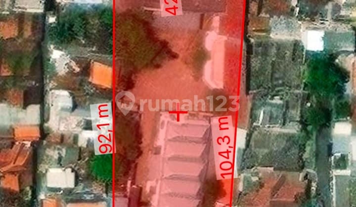 Dijual Tanah Jalan Raya Semut Kali Surabaya Dkt Undaan Bubutan