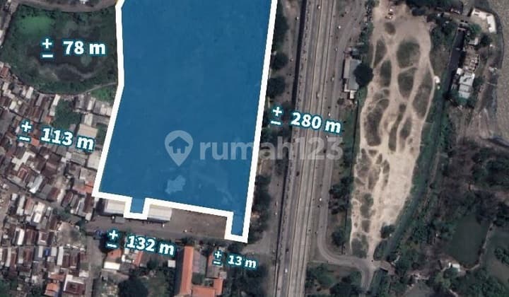 Disewakan Tanah Di Jalan Raya Kedung Cowek Surabaya Timur